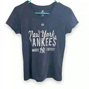 Majestic New York Yankees Baseball Tee, size S
